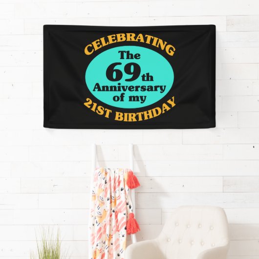 Funny 90th Birthday Gag Gift Spandoek (Insitu)