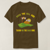 Funny 90th Birthday Golf Gift T-shirt (Design voorkant)