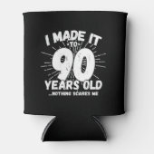 Funny 90th Birthday Quote Sarcastic 90 Year Old Blikjeskoeler (Voorkant)