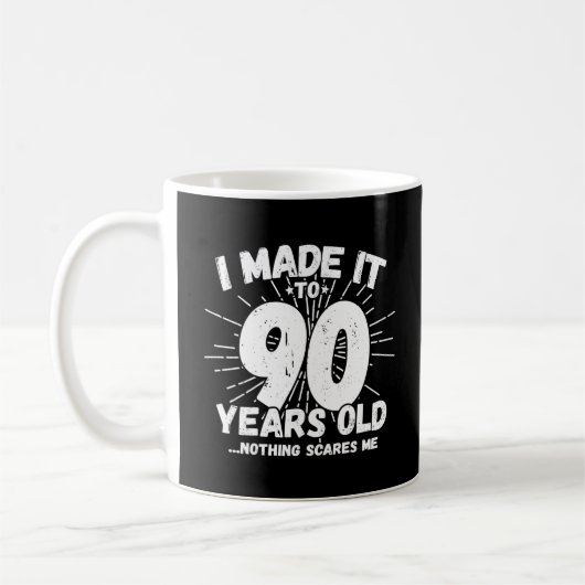 Funny 90th Birthday Quote Sarcastic 90 Year Old Koffiemok (Links)
