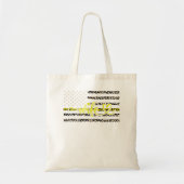Funny 911 Dispatcher Week Leopard Print USA Flag P Tote Bag (Voorkant)