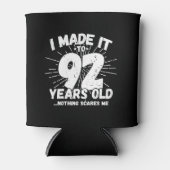 Funny 92e verjaardag citaat Sarcastic 92 Year Old Blikjeskoeler (Voorkant)