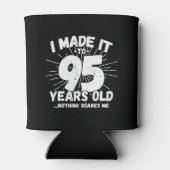 Funny 95th Birthday Quote Sarcastic 95 Year Old Blikjeskoeler (Achterkant)