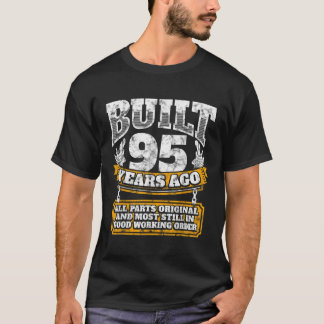 Funny 95th Birthday Shirt BDay Gift Gezegde Leefti