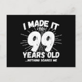 Funny 99th Birthday Quote Sarcastic 99 Year Old Briefkaart (Voorkant)