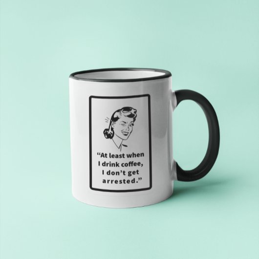 Funny AA NA Addication Recovery Tea and Coffee Mok