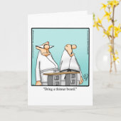 Funny Aanmoediging Humor Kaart (Gele Bloem)