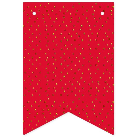 Funny aardbery background red vlaggetjes (Tweede vlag)