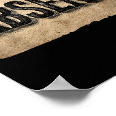 Funny Absent Speech Costume For Boys And Girls  Poster (Hoek)