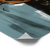 Funny Abstract Dogs Poster (Hoek)