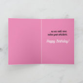 Funny Accessorized Cat-No zal de Whiskers op de ho Kaart (Binnen)