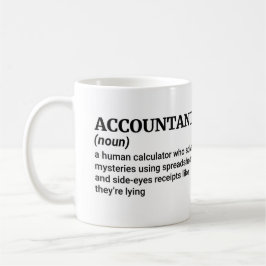 Funny Accountant Betekenis – Perfect Office Humor Koffiemok