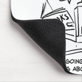 Funny Accountant Checkming Slimming Club Figures Muismat (Hoek)