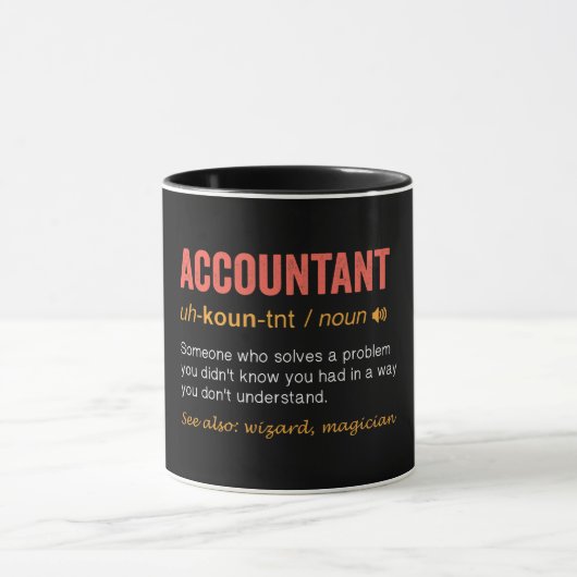 Funny Accountant Definition Mok (Midden)