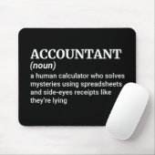 Funny Accountant Definition Muismat (Met muis)