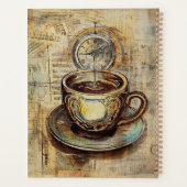 Funny Accountant Gepersonaliseerde Naam Koffie Planner (Achterkant)