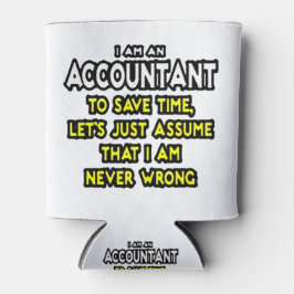 Funny Accountant Gift Ideas Can Cooler
