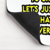 Funny Accountant Gift Ideeën Muismat (Hoek)