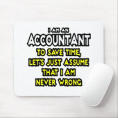 Funny Accountant Gift Ideeën Muismat (Met muis)