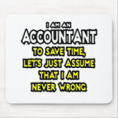 Funny Accountant Gift Ideeën Muismat (Voorkant)