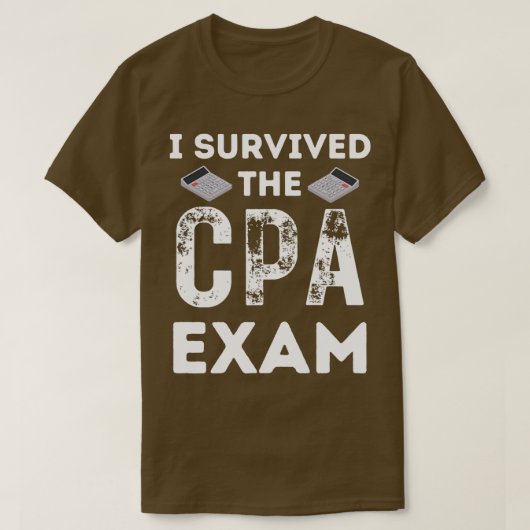 Funny accountant grappen over studentenliefde t-shirt (Design voorkant)