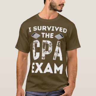 Funny accountant grappen over studentenliefde t-shirt