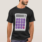 Funny Accountant Halloween Costume Outfit Wiskunde T-shirt (Voorkant)
