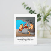 Funny Accountant Humor Briefkaart (Staand voorkant)