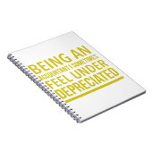 Funny Accountant Pun Notitieboek (Rechterzijde)