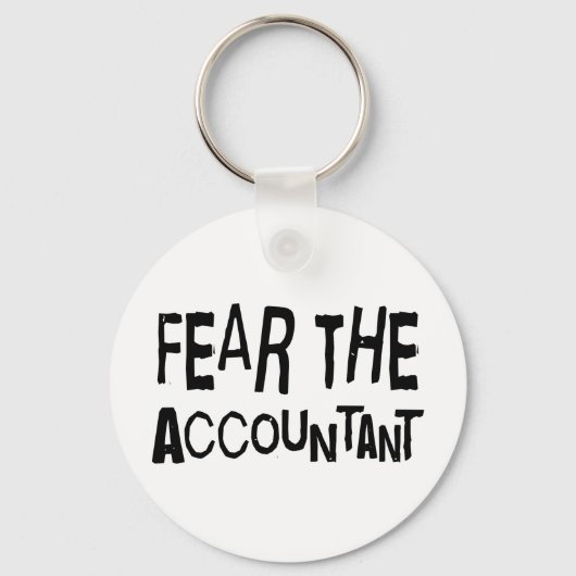 Funny Accountant Sleutelhanger (Voorkant)