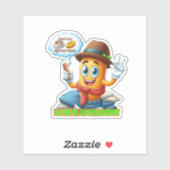 Funny Accountant Sticker (Vel)