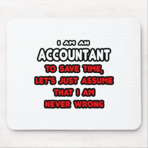Funny Accountant T-Shirts en Gifts Muismat