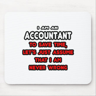 Funny Accountant T-Shirts en Gifts Muismat