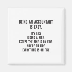Funny Accountants - Accountant zijn is eenvoudig Magneet