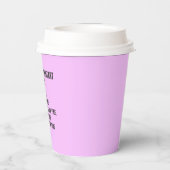 Funny Accountants - Accountant zijn is eenvoudig Papieren Bekers (Achterkant)