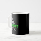 Funny Accounting Art For Men Women Spreadsheets Ac Koffiemok (Voorkant links)