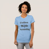 Funny Accounting Gezegde T-shirt (Voorkant volledig)