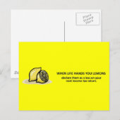 Funny Accounting Income Tax Advice Briefkaart (Voorkant / Achterkant)