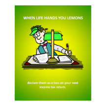 Funny Accounting Income Tax Advice