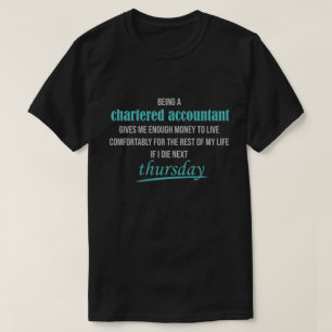 Funny Accounting shirt, accountant bij shirt
