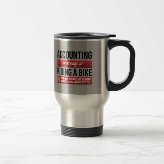 Funny Accounting zo eenvoudig als het leiden van e Reisbeker (Rechts)