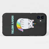 Funny-achtige eenhoorn-regenboogkat Case-Mate iPhone case (Achterkant (horizontaal))