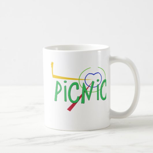 Funny Acronym - PICNIC Koffiemok (Rechts)