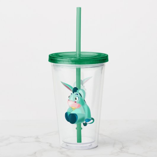 Funny Acryltumbler met Baby Donkey Acryl Drinkbeker (Voorkant)