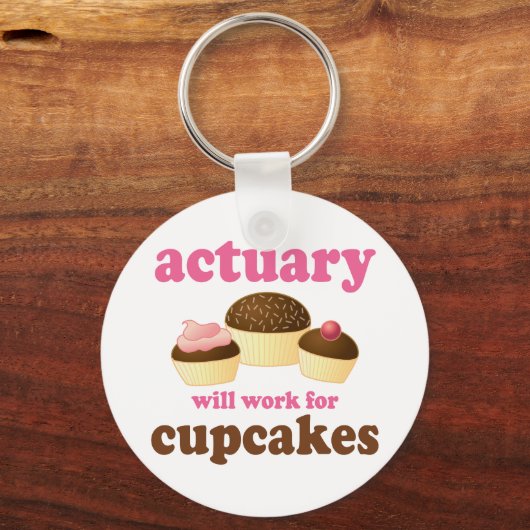 Funny Actuary Sleutelhanger (Voorkant)
