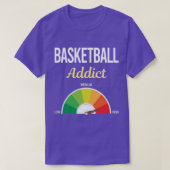 Funny Addict Basketball T-shirt (Design voorkant)