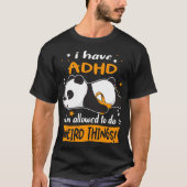 Funny ADHD Awareness Gifts T-shirt (Voorkant)
