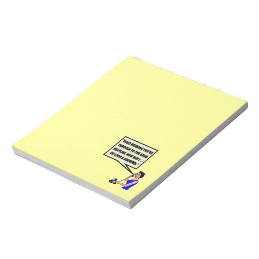 Funny ADHD Notitieblok (Linkerzijde)