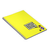 Funny ADHD Notitieboek (Rechterzijde)