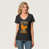 Funny ADHD Squirrel voor mannen Chipmunk Pet Lov T-shirt (Voorkant volledig)